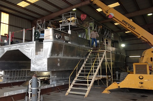 R/V Trident Starboard Stern Profile